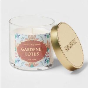 NEW Gardenia Lotus Soy Scented Candle 4.1oz